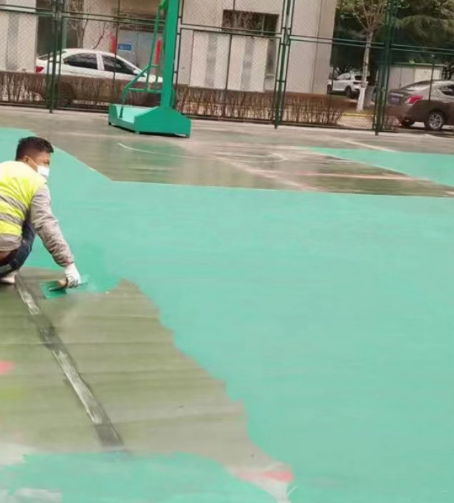 遂宁球场地面翻新